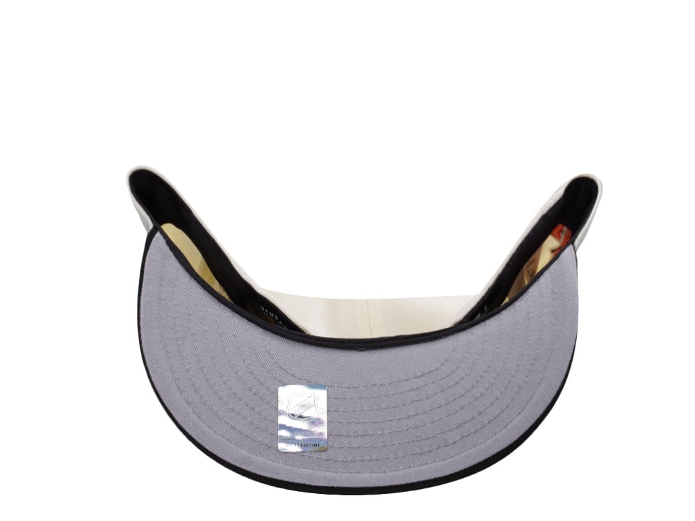 New Era Quebec Nordiques Prince of Wales Conference Chrome Two Tone Edition 59Fifty Fitted Hat