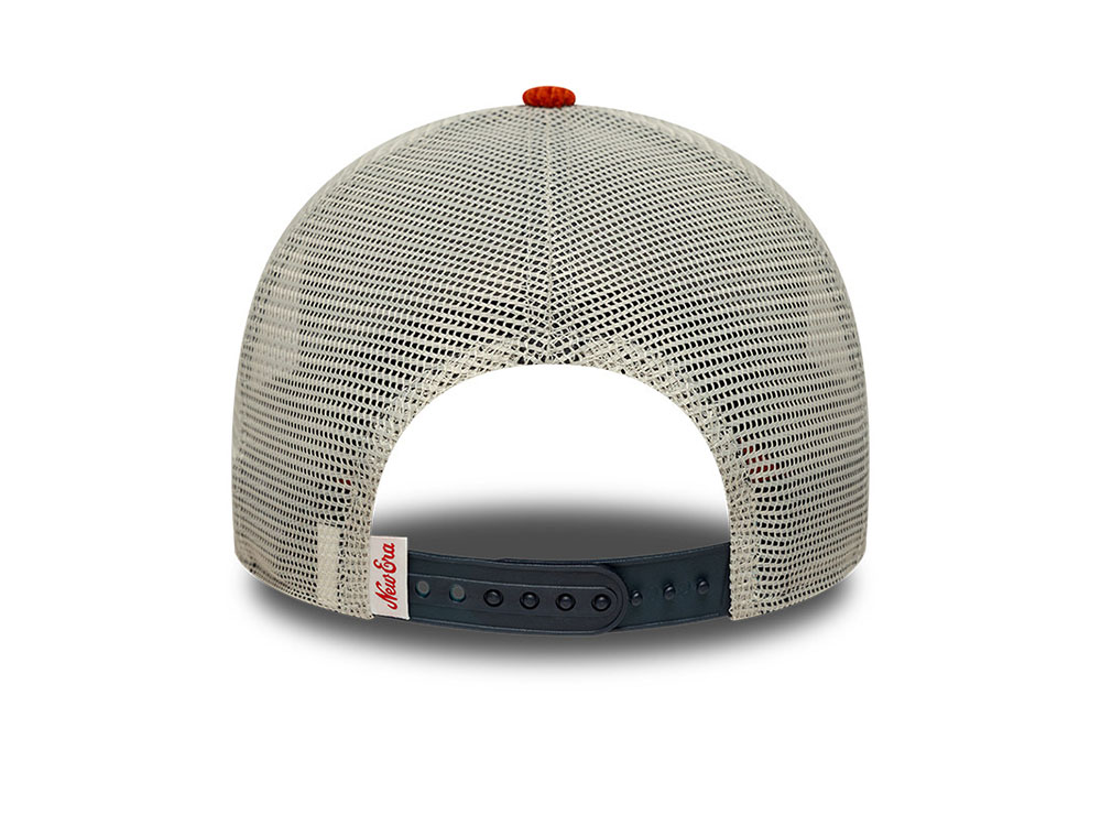 New Era Patch Navy Edition 9Forty A Frame Trucker Snapback Hat