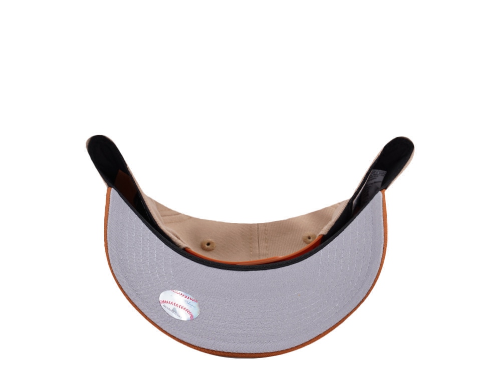 New Era New York Mets World Series 2000 Pumpkin Spice Edition 9Forty A Frame Snapback Hat