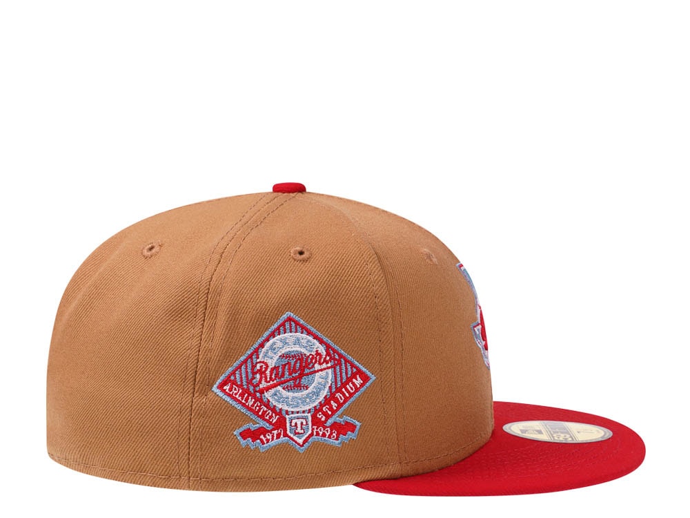 New Era Texas Rangers Arlington Stadium Prime Two Tone Edition 59Fifty Fitted Hat