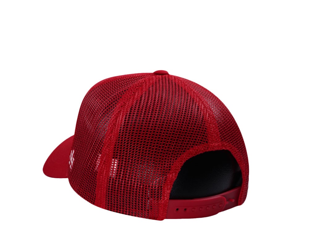 American Needle Mack Trucks Red Valin Trucker Snapback Hat