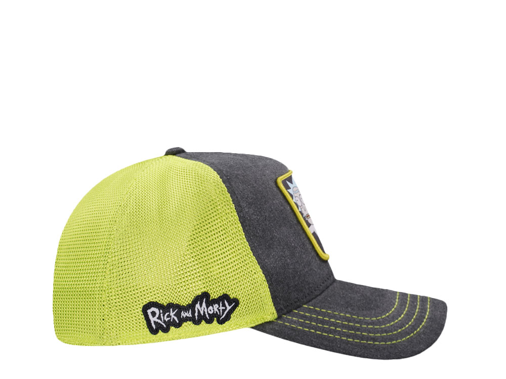 Capslab Rick And Morty Trucker Snapback Hat