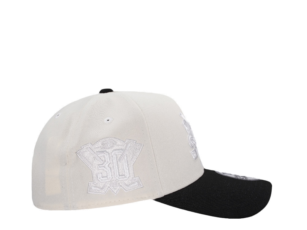 New Era Anaheim Ducks 30th Anniversary Chrome Edition 9Forty A Frame Snapback Hat