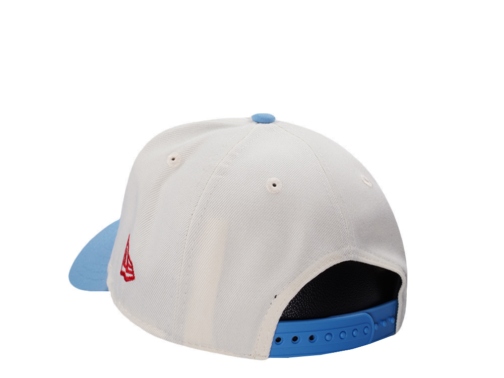 New Era Los Angeles Dodgers World Series 2025 Chrome Two Tone Edition 9Forty A Frame Snapback Hat