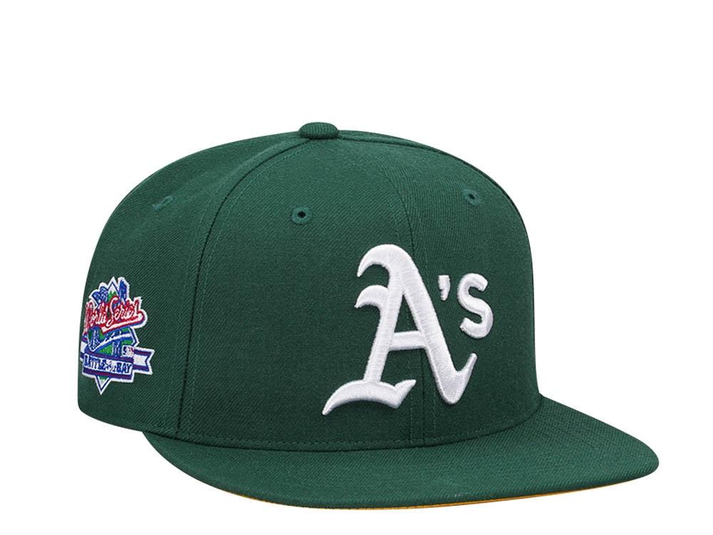 47Brand Oakland Athletics World Series 1989 Dark Green Sure Shot Under Captain Snapback Hat