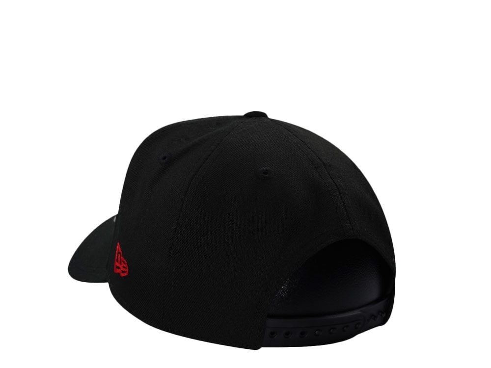 New Era Chicago Blackhawks Stanley Cup Champions Black Prime Edition 9Forty A Frame Snapback Hat