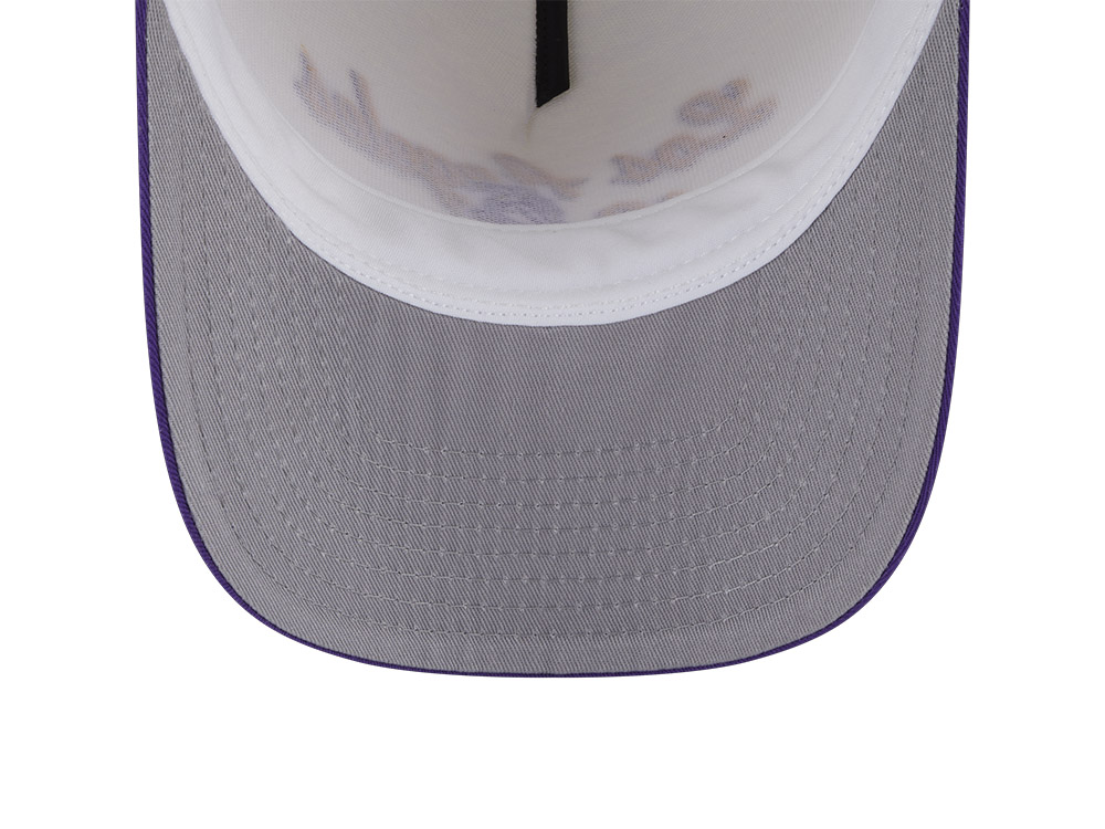 New Era Los Angeles Lakers Chainstitch A Frame Snapback Hat