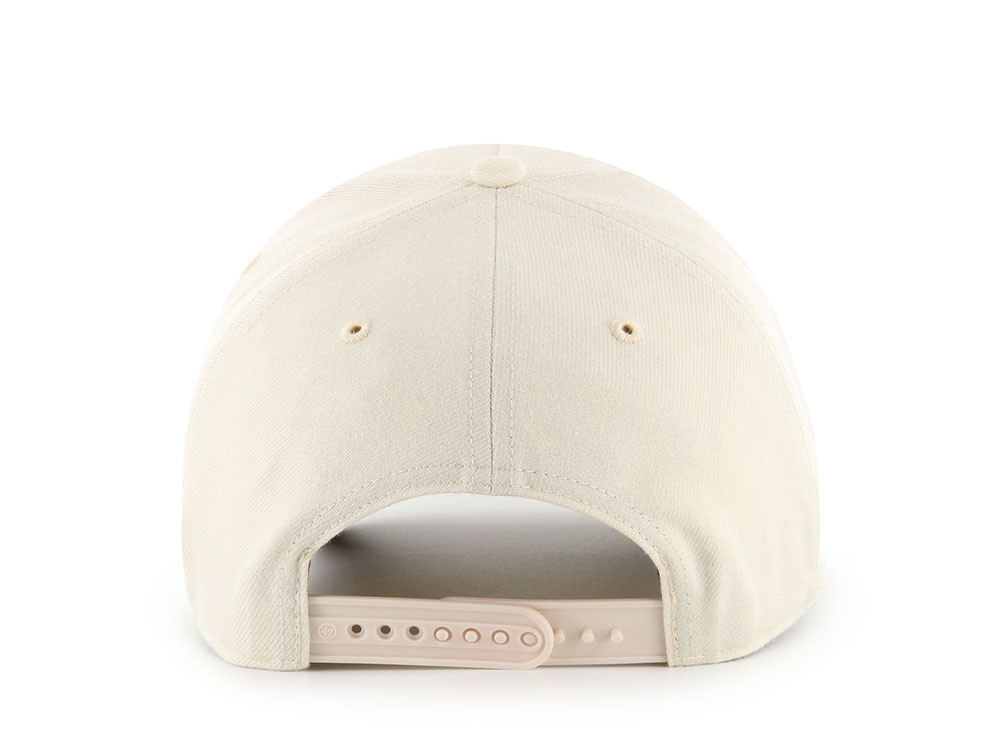 47 Brand Boston Bruins Ballpark White Offside Snapback Hat
