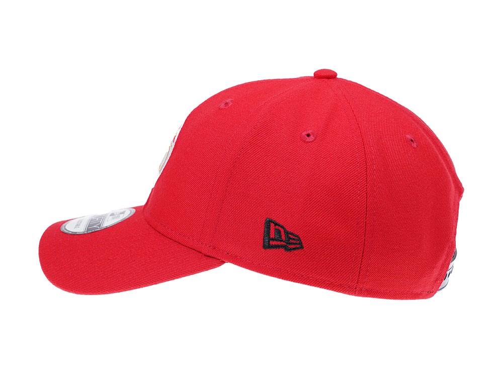 New Era New San Francisco 49ers Curved Red Edition 9Forty Snapback Hat