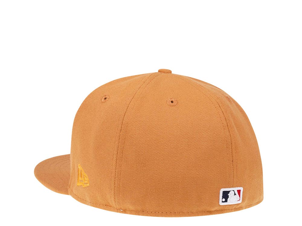 New Era Atlanta Braves Panama Tan Prime Edition 59Fifty Fitted Hat