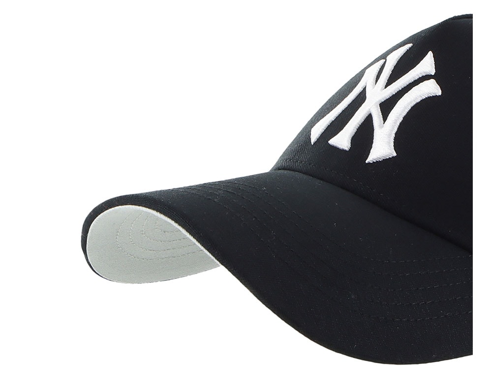 47Brand New York Yankees Black Polar Freeze Edition Offside Snapback Hat