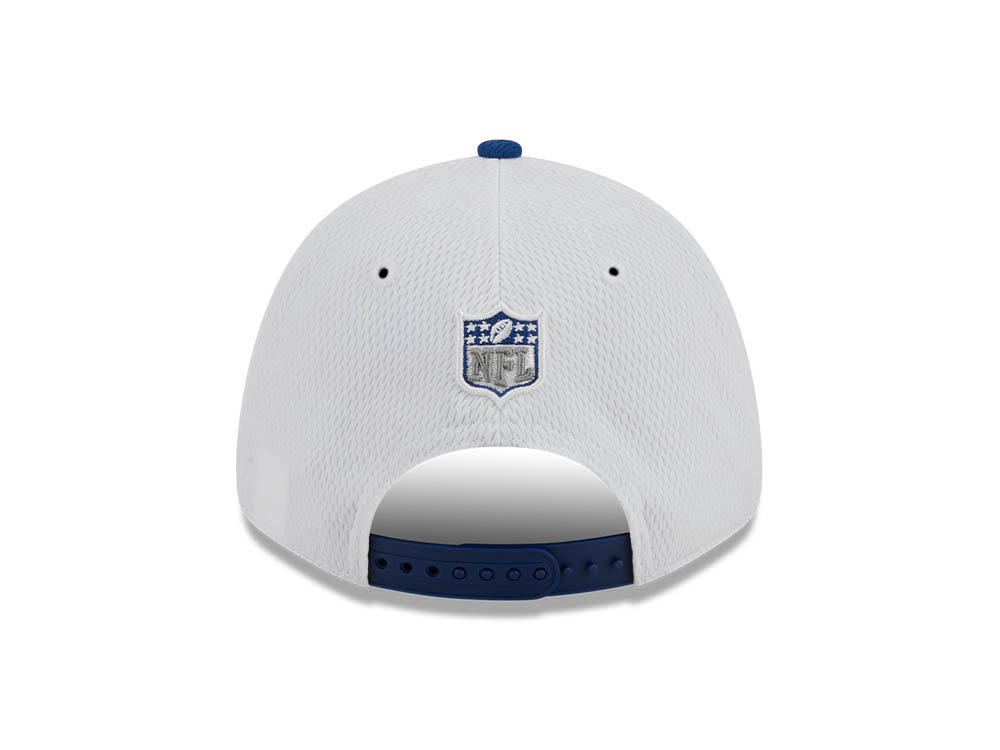 New Era Indianapolis Colts NFL Sideline 2023 Blue White  9Forty Snapback Hat