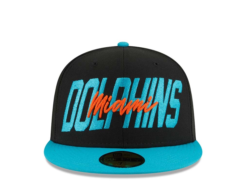New Era Miami Dolphins NFL Draft 22 59Fifty Fitted Hat
