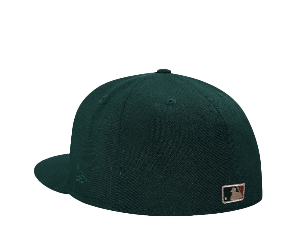 New Era Oakland Athletics Rickey Henderson Field Dark Green Copper 59Fifty Fitted Hat