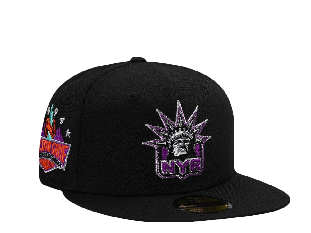 New Era New York Rangers All Star Game 1994 Black Prime Edition 59Fifty Fitted Hat