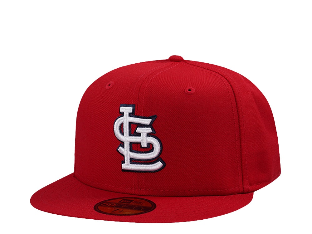 New Era St. Louis Cardinals Wool Authentic On-Field Scarlet Prime Edition 59Fifty Fitted Hat