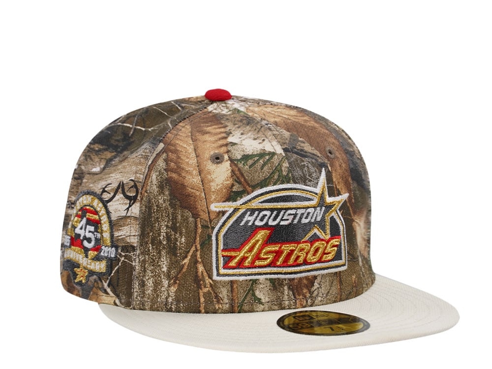 New Era Houston Astros 45th Anniversary Realtree Two Tone Edition 59Fifty Fitted Hat