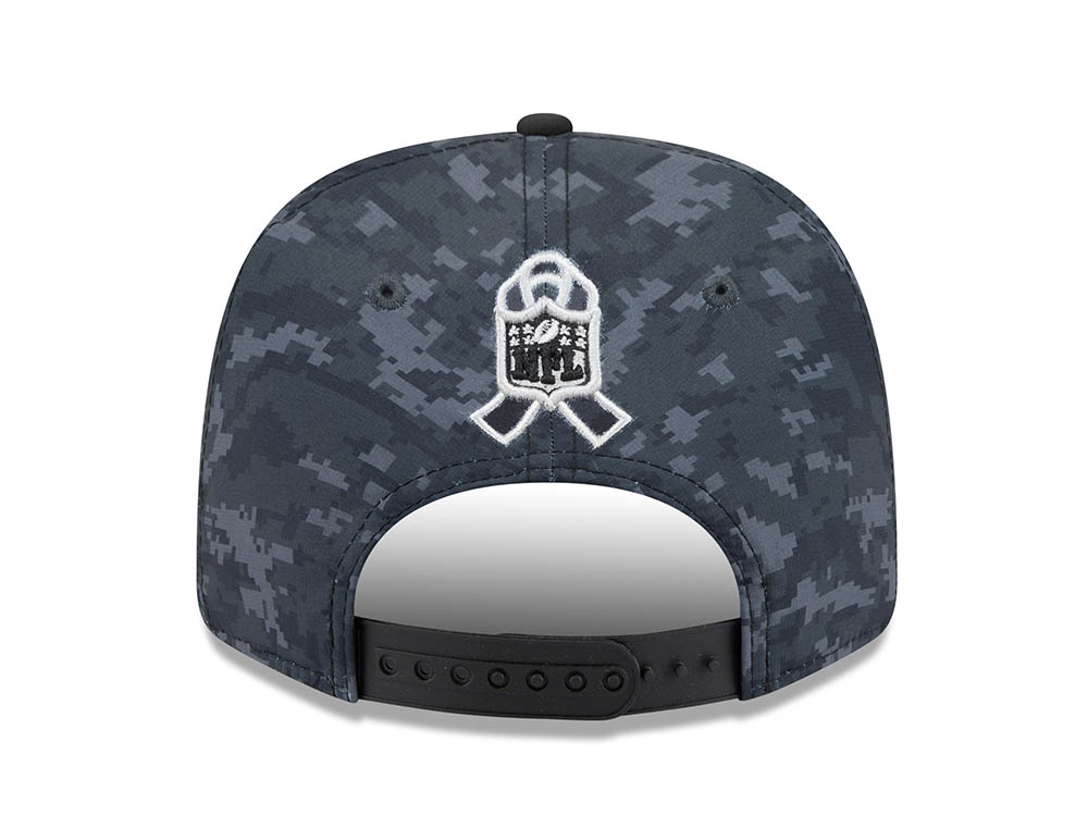 New Era Pittsburgh Steelers NFL Salute to Service 2026 Digi Camo Black 9Seventy Stretch Snapback Hat