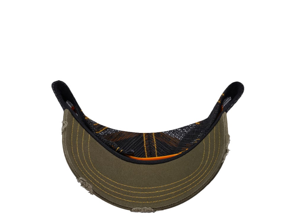 Von Dutch Oval Patch Trucker Snapback Hat