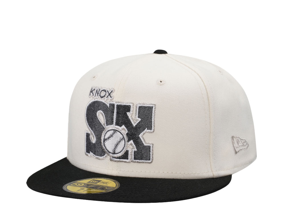 New Era Knoxville Sox Metallic Chrome Throwback Two Tone Edition