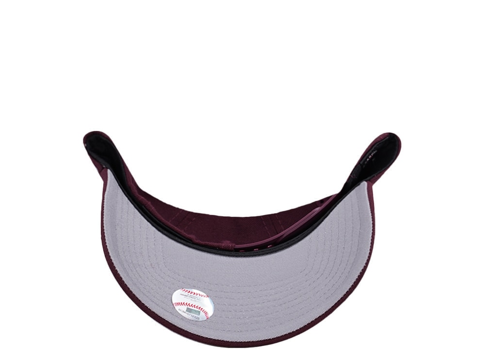 New Era Detroit Tigers World Series Champions 1945 Maroon Prime Edition 9Forty A Frame Snapback Hat