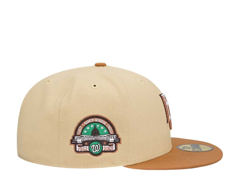 New Era Washington Nationals Stadium Anniversary Throwback Two Tone Edition 59Fifty Fitted Hat