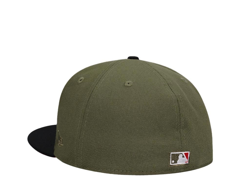 New Era Minnesota Twins All Star Game 1985 Olive Black Two Tone Prime Edition 59Fifty Fitted Hat