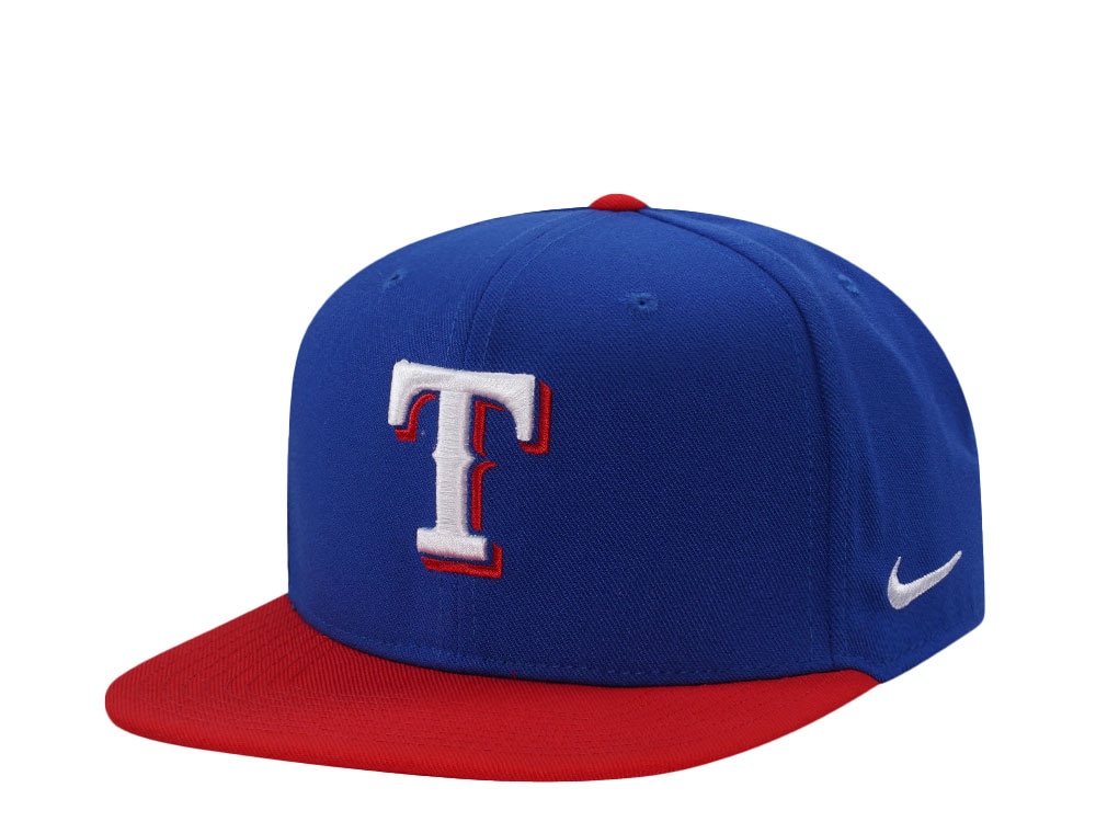 Nike Texas Rangers Dri-Fit Pro Blue Two Tone Edition Snapback Hat