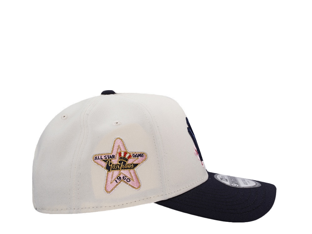 New Era New York Yankees All Star Game 1960 Chrome Two Tone Edition 9Forty A Frame Snapback Hat