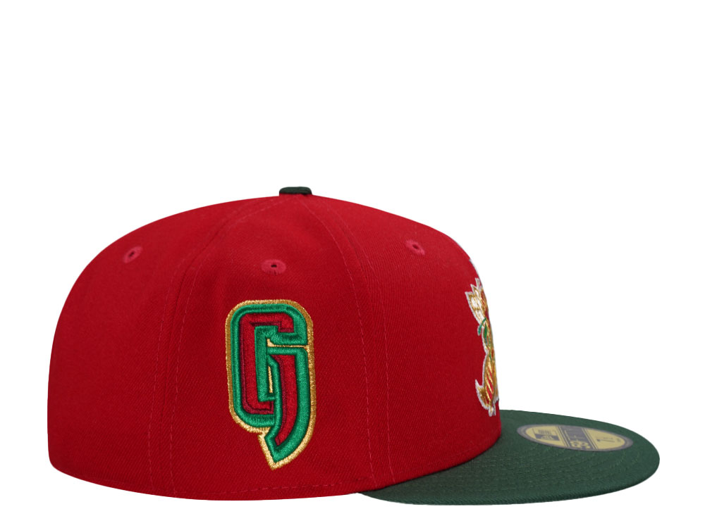 New Era Augusta Greenjackets Scarlet Edition 59Fifty Fitted Hat