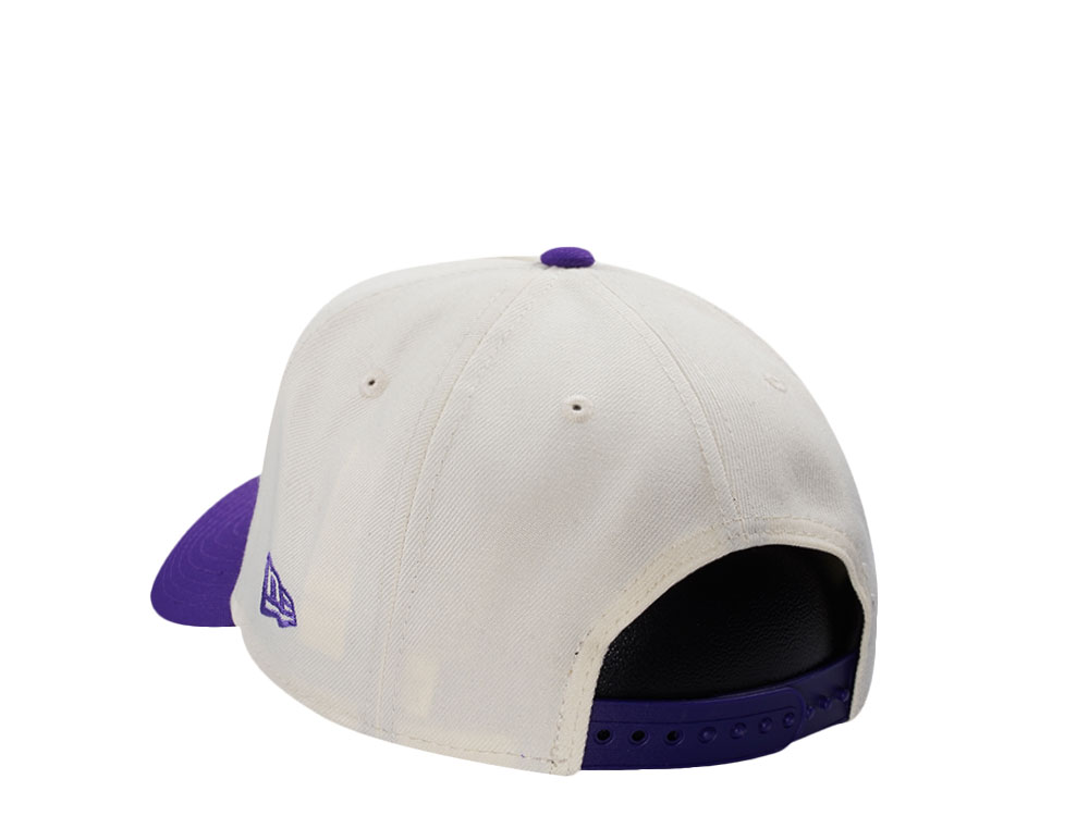 New Era Los Angeles Lakers NBA Finals 2000 Two Tone Edition 9Forty A Frame Snapback Hat