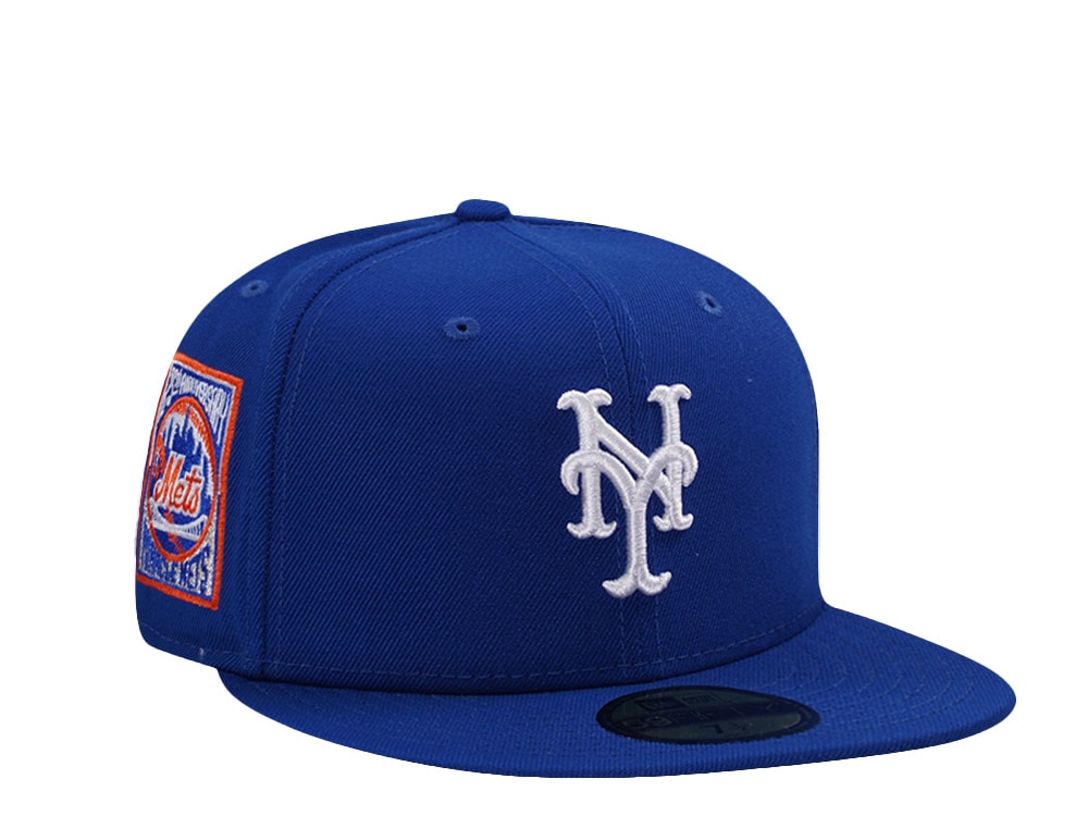 New Era New York Mets 25th Anniversary Blue Prime Edition 59Fifty Fitted Hat