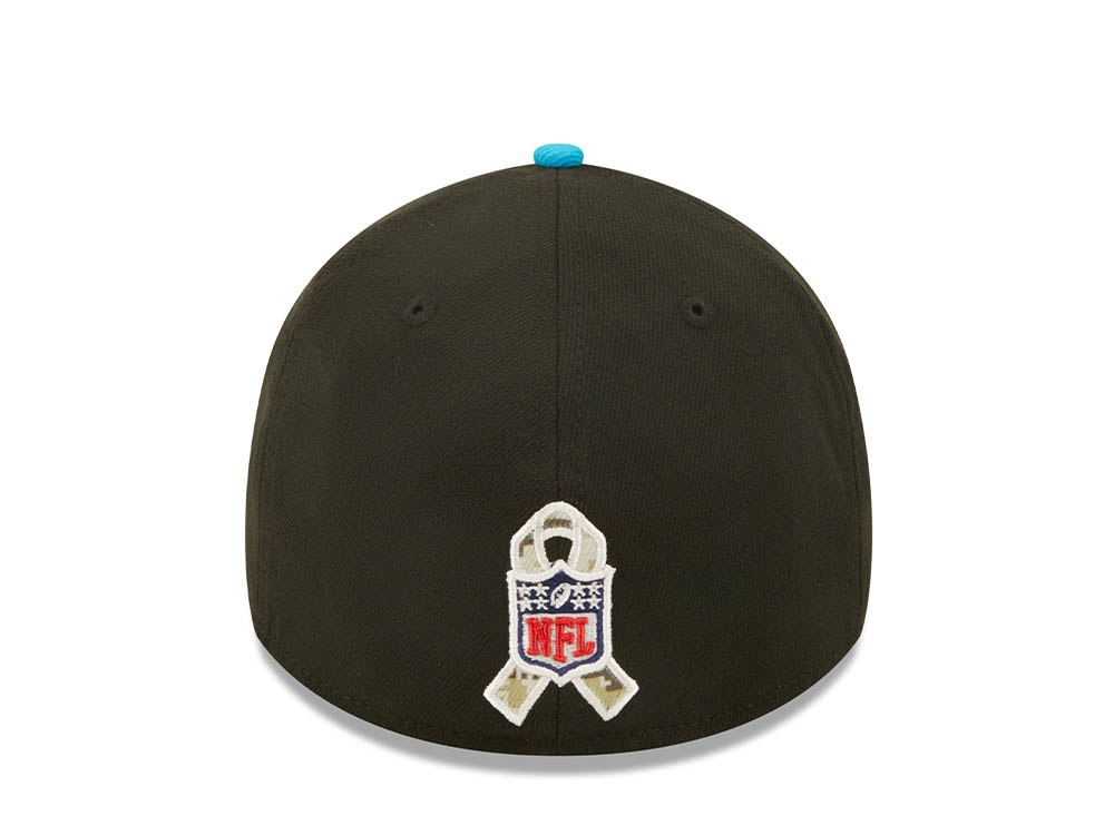 New Era Carolina Panthers Salute to Service 2022 39Thirty Stretch Hat