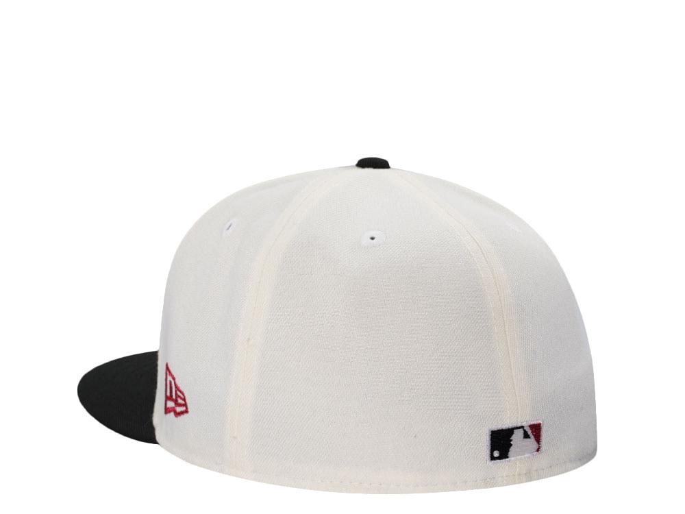 New Era New York Yankees World Series 2000 Script Chrome Two Tone Edition 59Fifty Fitted Hat