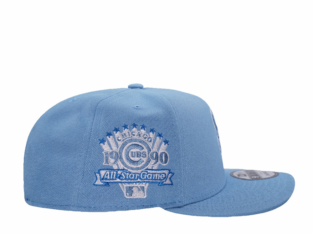 New Era Chicago White Sox All Star Game 1990 Sky Blue Prime Edition 9Fifty A Frame Snapback Hat