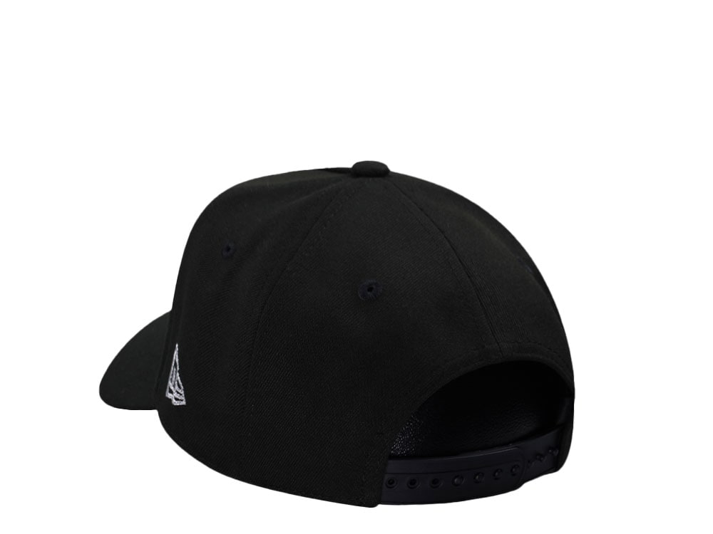 New Era Los Angeles Kings 40th Anniversary Black Silver Edition 9Forty A Frame Snapback Hat