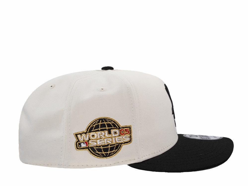 New Era Chicago White Sox World Series 2005 Chrome Two Tone Edition 9Fifty A Frame Snapback Hat