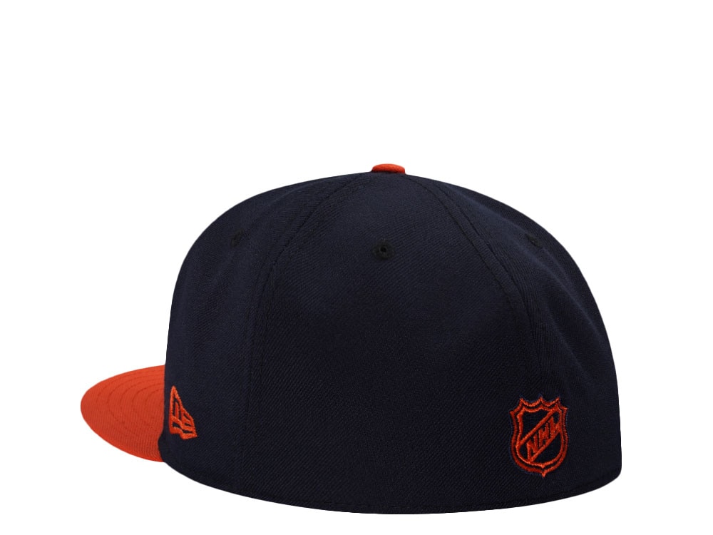 New Era Edmonton Oilers 25h Anniversary Two Tone Prime Edition 59Fifty Fitted Hat