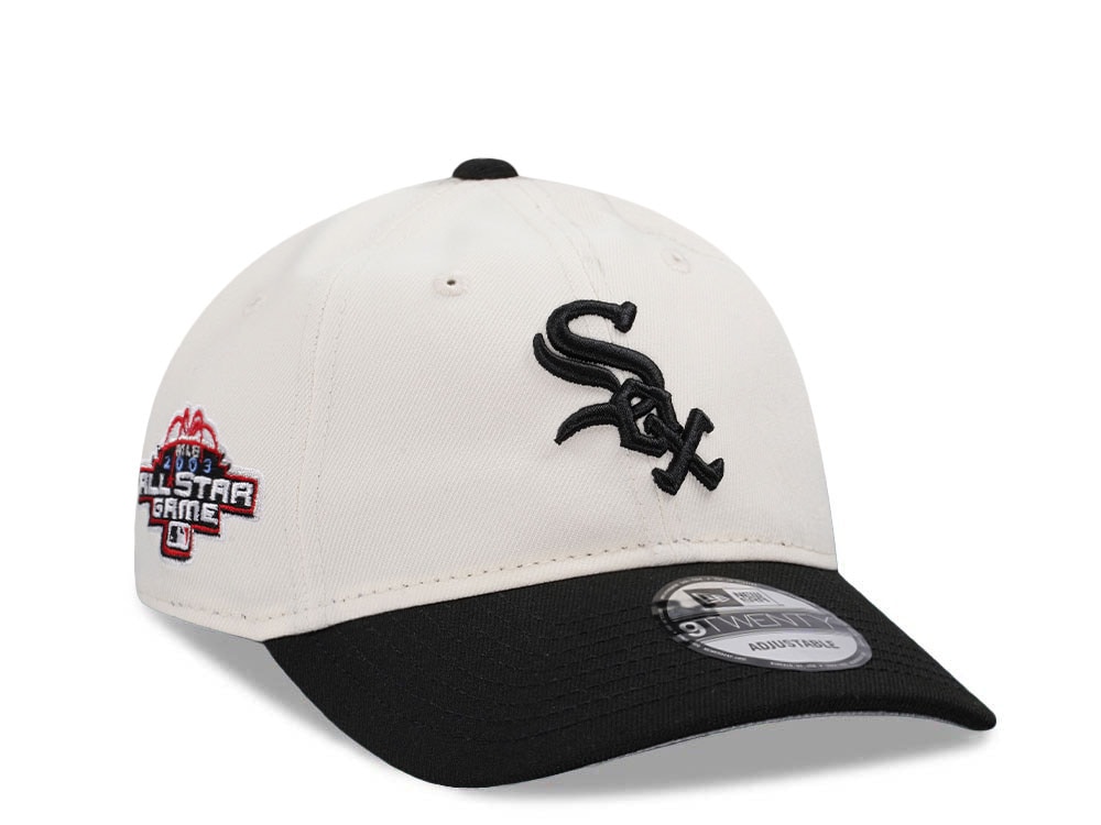 New Era Chicago White Sox All Star Game 2003 Chrome Two Tone Edition 9Twenty Strapback Hat