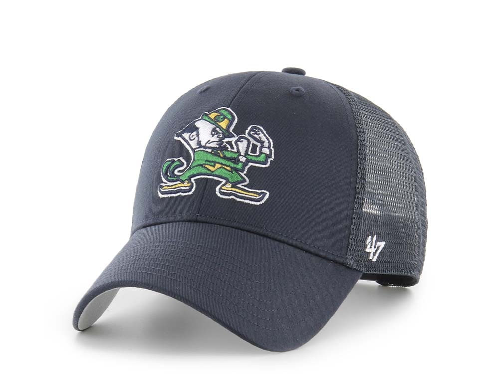 47Brand Notre Dame Fighting Irish Navy Trucker MVP Snapback Hat