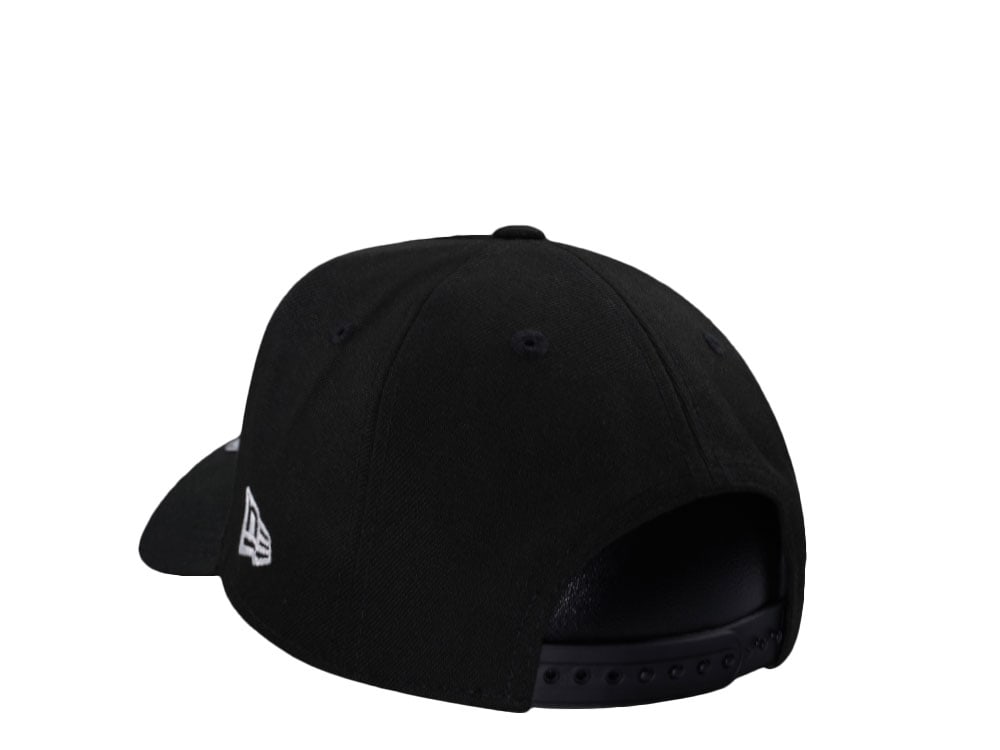 New Era Los Angeles Dodgers 60th Anniversary Black Prime Edition 9Forty A Frame Snapback Hat