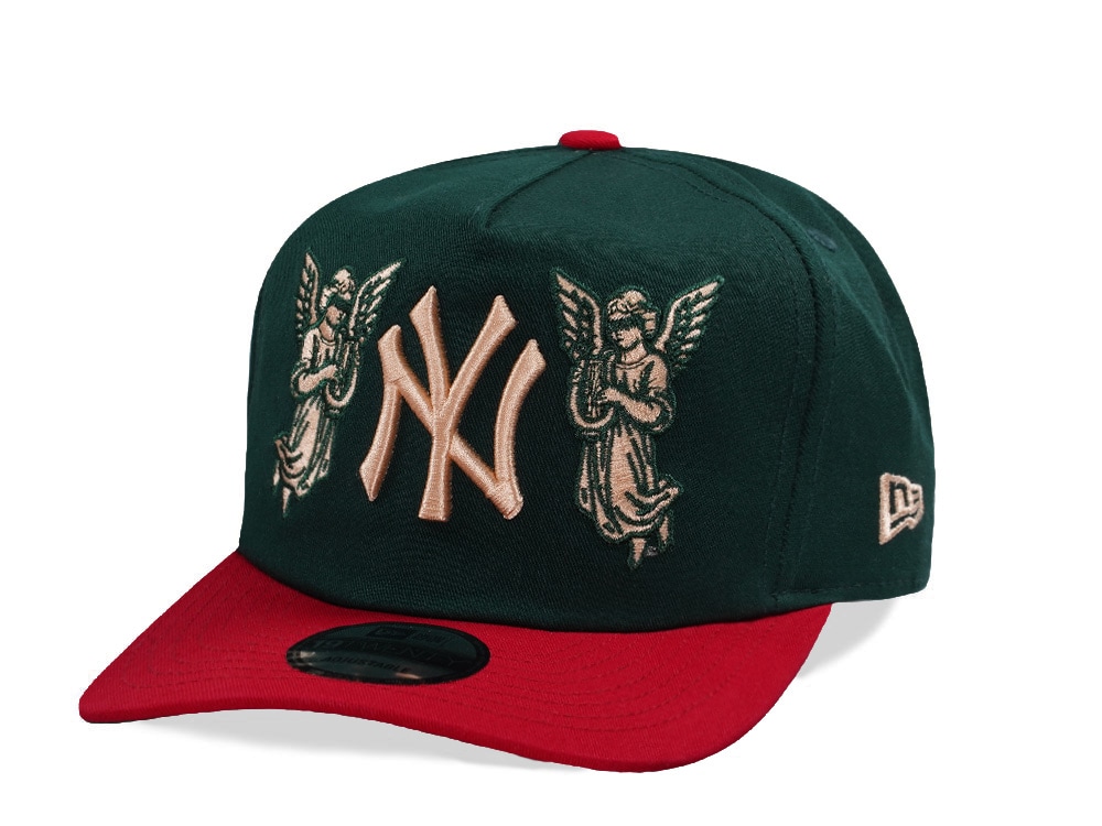 New Era New York Yankees Angel Dark Green Two Tone Edition 19Twenty Snapback Hat