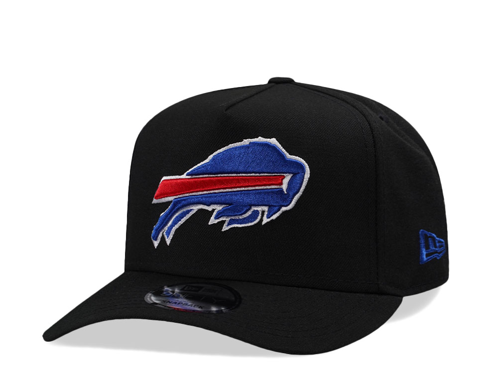 New Era Buffalo Bills Black Classic Edition 9Fifty A Frame Snapback Hat