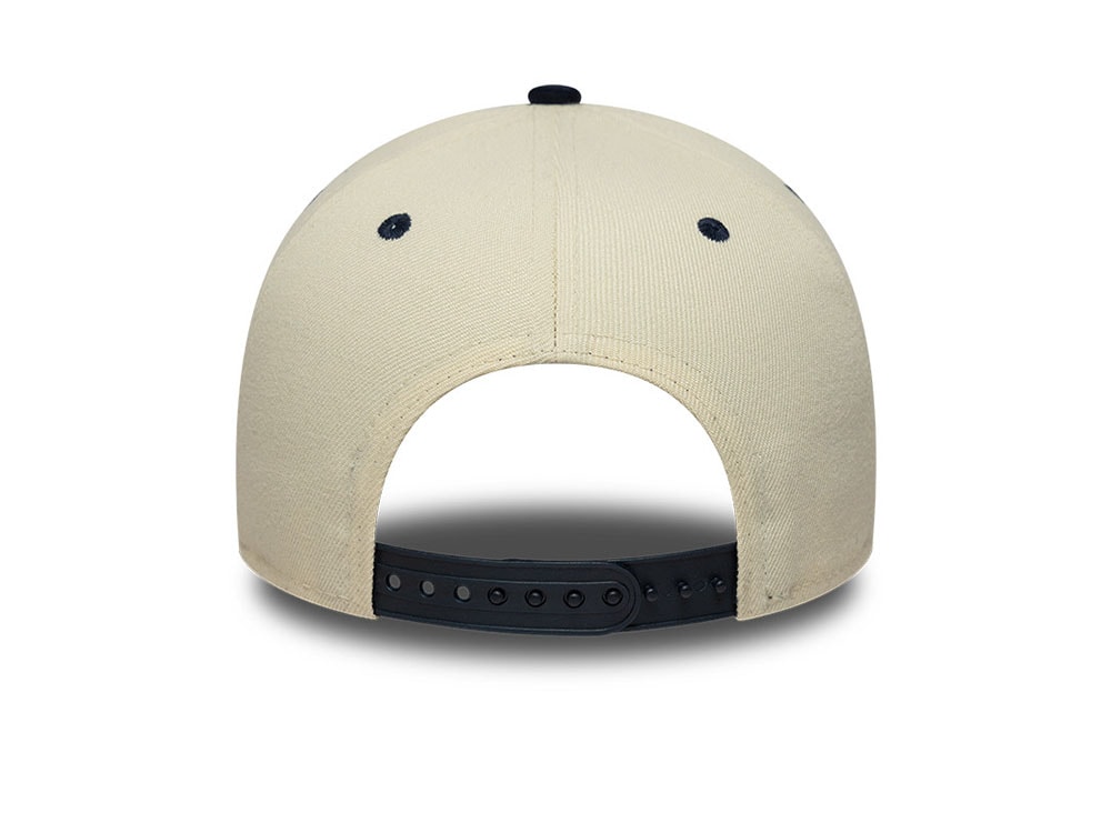 New Era New York Yankees Wordmark Suede Navy Stone Edition 9Forty A Frame Snapback Hat