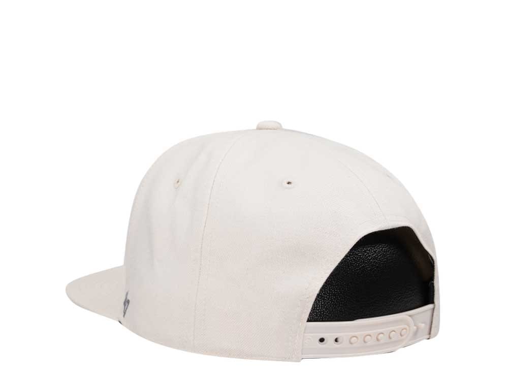 47Brand Los Angeles Dodgers Ballpark Natural Captain MVP Snapback Hat