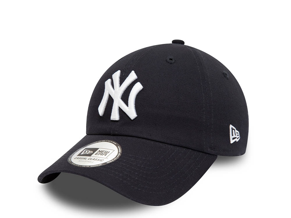 New Era New York Yankees League Essential Navy 9Twenty Strapback Hat