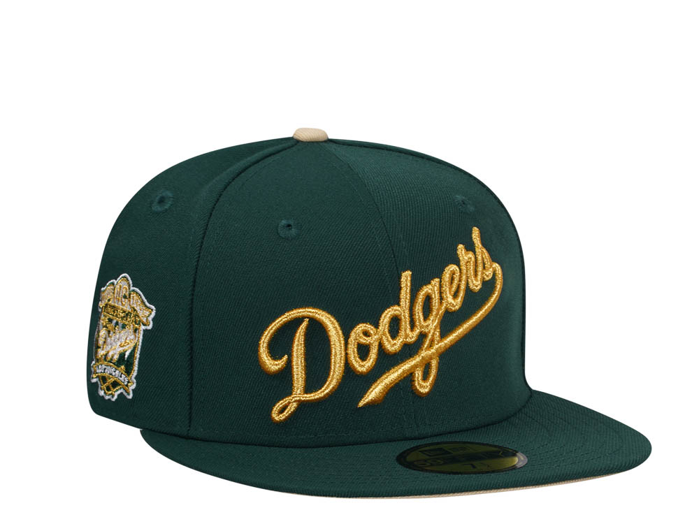 New Era Los Angeles Dodgers 40th Anniversary Green Gold Edition