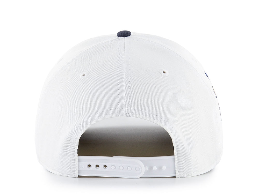 47Brand Los Angeles Dodgers White Cartoon Icon Edition Hitch Snapback Hat