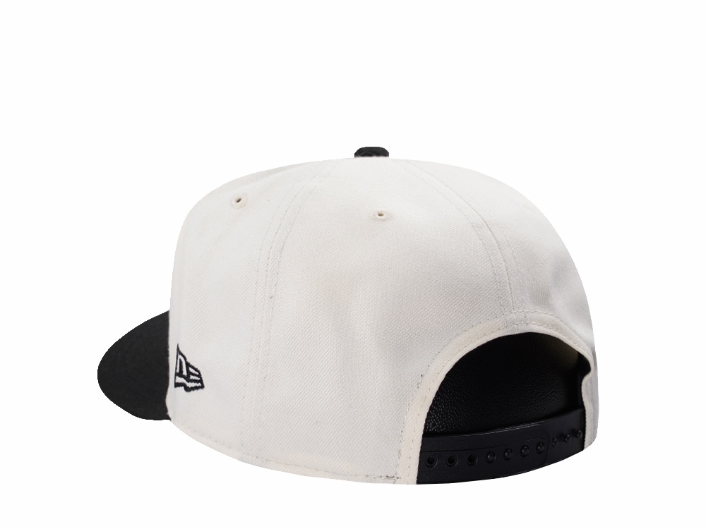 New Era New York Yankees World Series Champions 2000 Script Chrome Two Tone Edition 9Fifty A Frame Snapback Hat