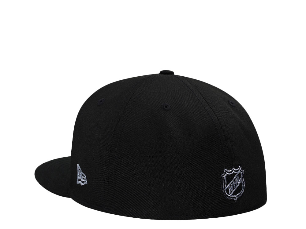 New Era Utah Hockey Club Inaugural Season 2024 Black Metallic Edition 59Fifty Fitted Hat